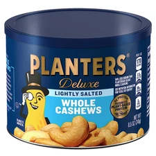 Lightly Salted Whole Cashews (8.5 oz Canister)