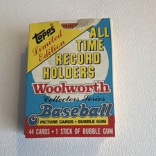 Topps Woolworth Collectors Series All Time Record Holders Set 44 Cards