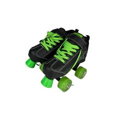 Youth Roller Skates Size 3 Green  Black  Kids Roller Skates Barely Used