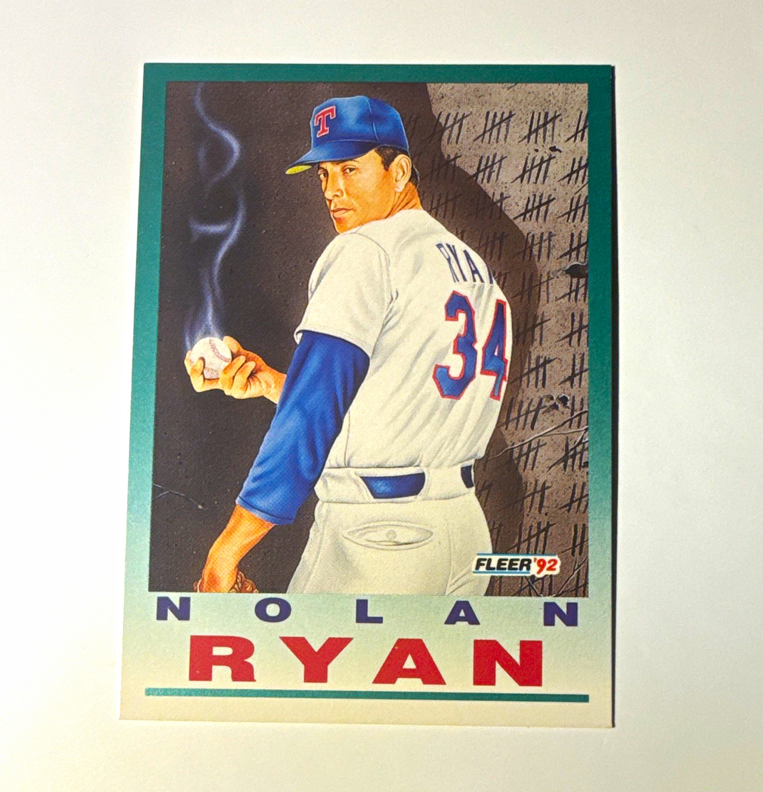 1992 Fleer - Pro Visions Nolan Ryan #710 Texas Rangers Baseball Card