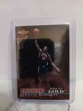 Kevin Garnett 2000-01 Topps Finest Moments Serial Numbered Card #FMR12 RARE/1000