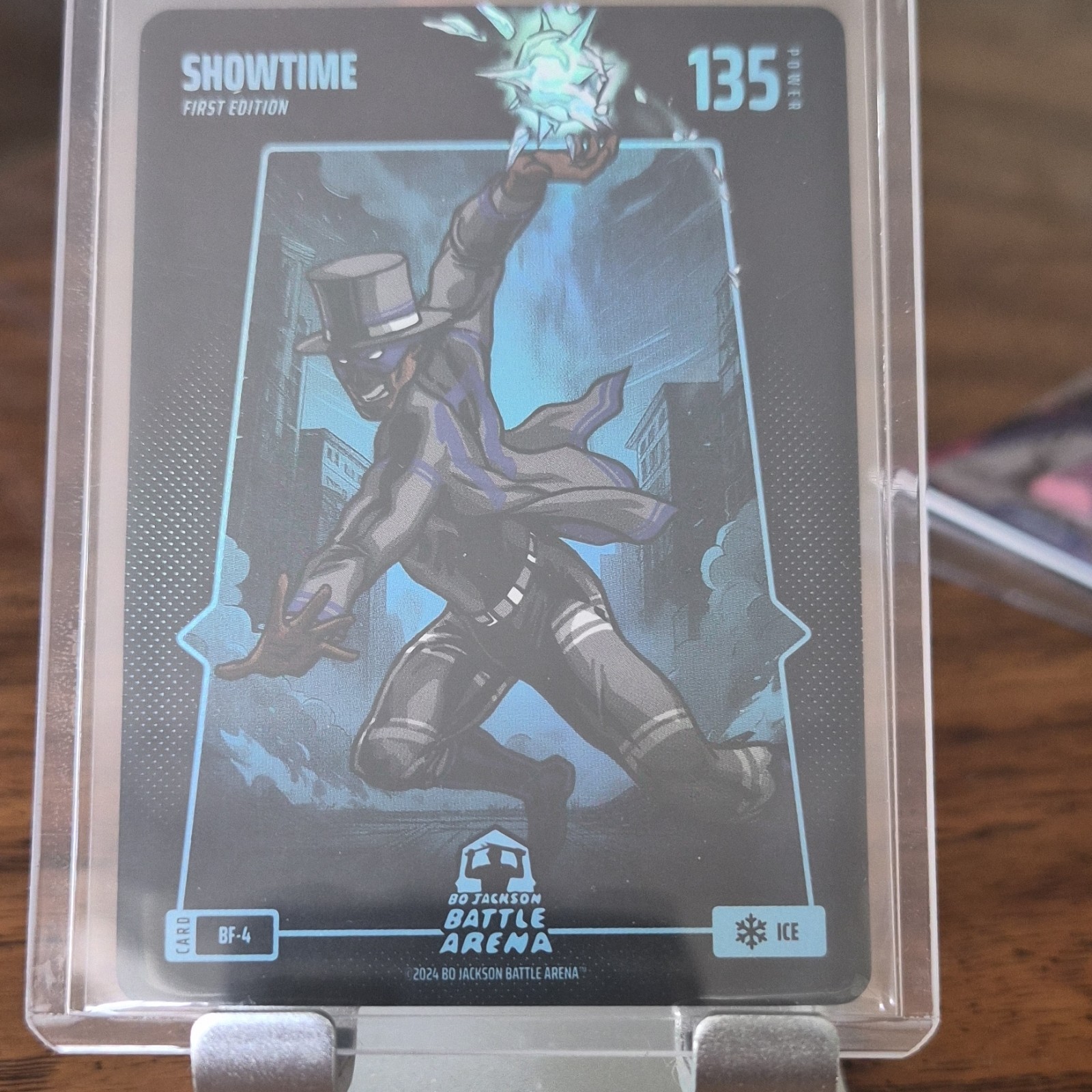 Bo Jackson Battle Arena Showtime First Edition Ice Card BF-4 135 Power