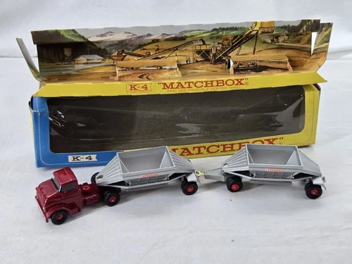 Matchbox Lesney K-4 Fruehauf Hopper Train