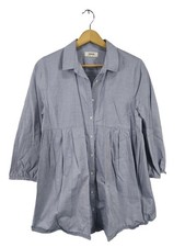 ZALANDO Abito blusa camicia Donna Abito Taglia IT 40 blu stile casual