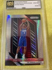 2018-19 Panini Prizm Shai Gilgeous-Alexander #184 (RC) hyper prizm 9.5