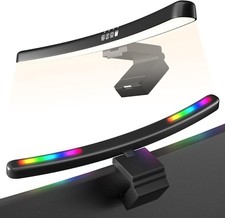 Monitor Light Bar Curved, RGB Backlight, 16 inches, PC-Curved Backlight