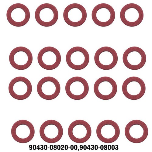 20Pcs FOR-YMH Outboards Lower Unit Oil Drain Gaskets 90430-08020-00,90430-08003 - Picture 3 of 7