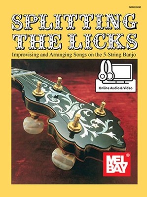 Splitting The Licks Janet Davis Book and Media Online 5-String Banjo Mel Bay Pub