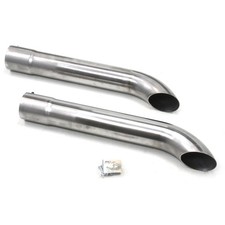 Patriot Exhaust H3821 Side Tube Turnouts With Muffler