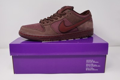 Nike SB Dunk Low Low City of Love - Burgundy Crush - NEW - Size 12