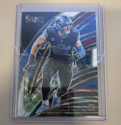 Panini Select 2025 Aidan Hutchinson Lions Club Level Prizm #271 176/249