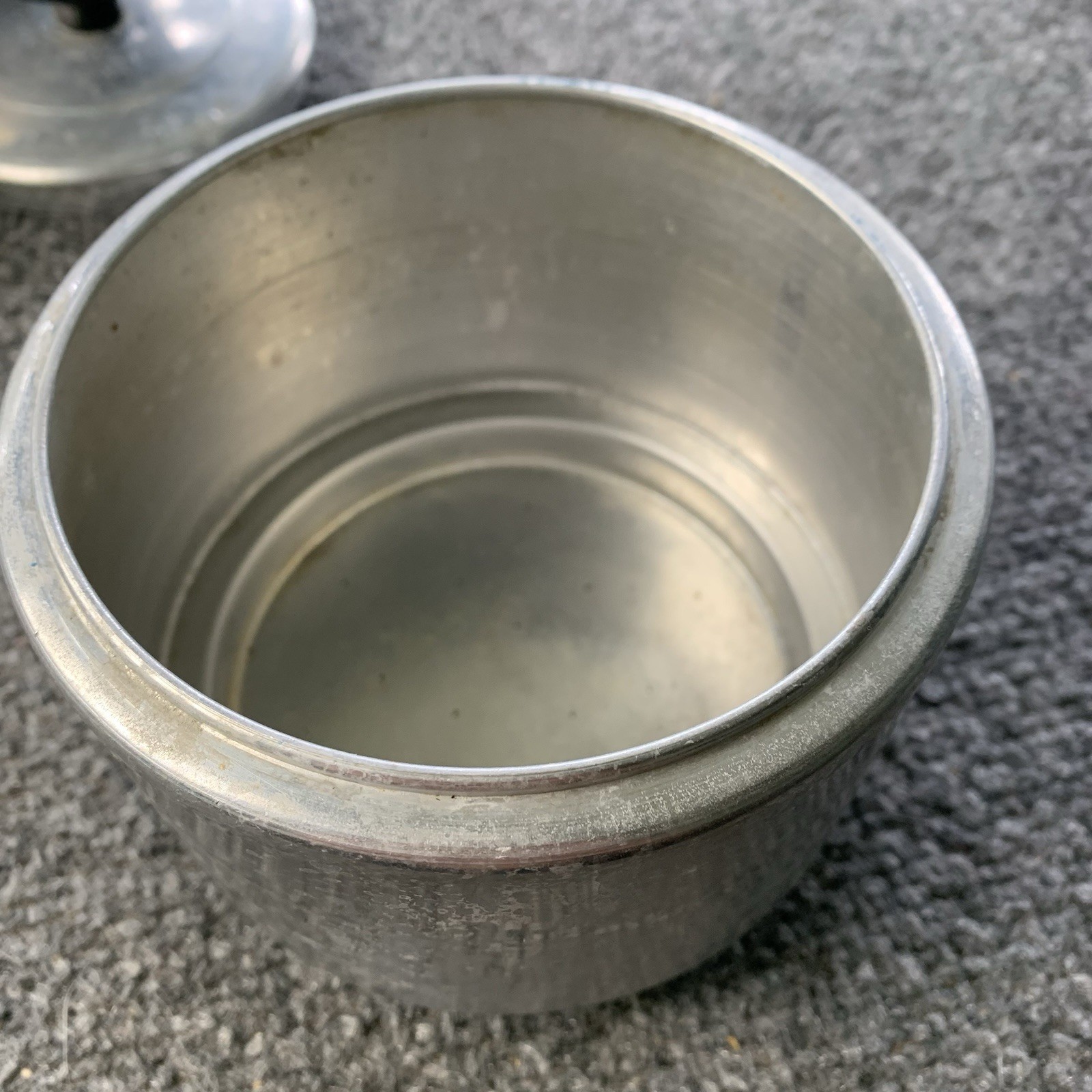 Vtg Comet 4-7 Cups Aluminum Percolator Coffee Pot Stove Top Camping Outdoor