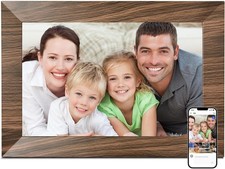 Cornice Digitale Foto 10 Pollici, BWJBSW WiFi Cornice Elettronica, 32 GB Memoria