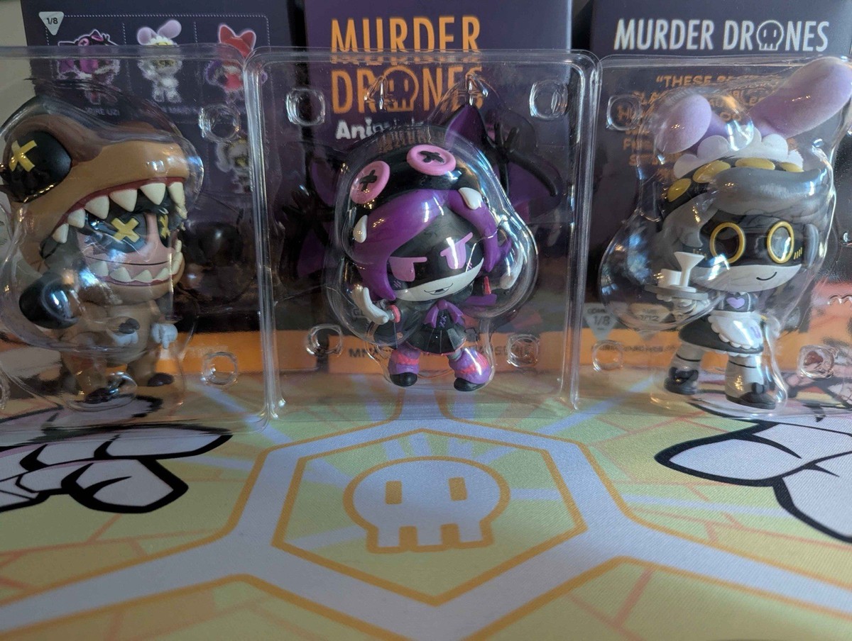 Murder Drones Midnight Mischief Animiniz - Uzi, N, and Cyn | eBay