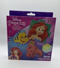 Disney Princess Little Mermaid Ariel Perler Fused Bead Craft Kit 1000 Beads