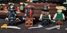 Lego Queen Anne's Revenge 4195 Pirates of the Caribbean Ship 100% Complete Set