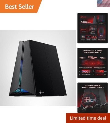 High-Performance Tri-Band Archer GE650 Router | 11 Gbps | Security & Ease of Use