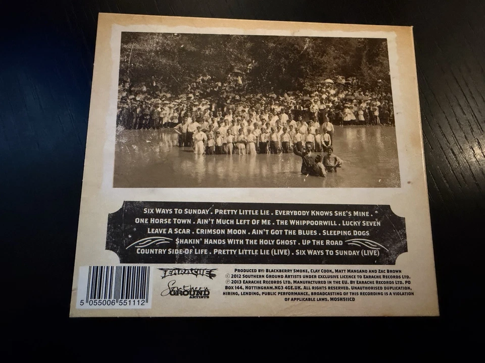 BLACKBERRY SMOKE - The Whippoorwill   (Digipak, UK, 2014)   MINT/MINT - Bild 2 von 4