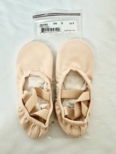 NEW 10.5 D Bloch Childrens Performa Stretch Canvas Ballet Shoes