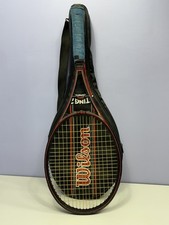 Vintage Wilson Sting 2, Midsize Graphite Tennis Racket 4 1/2 With Cover Case