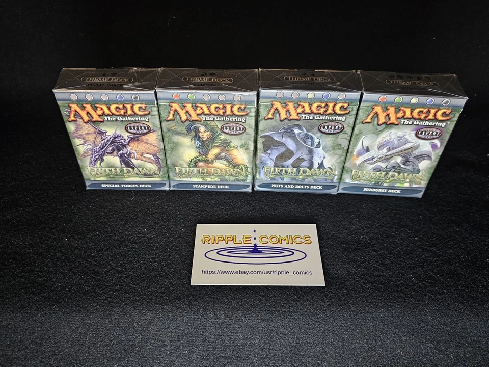 MtG 5th Dawn Decks Set Of 4. Stampede, Sunburst, Special Forces, Nuts N Bolts - Image 3 of 3