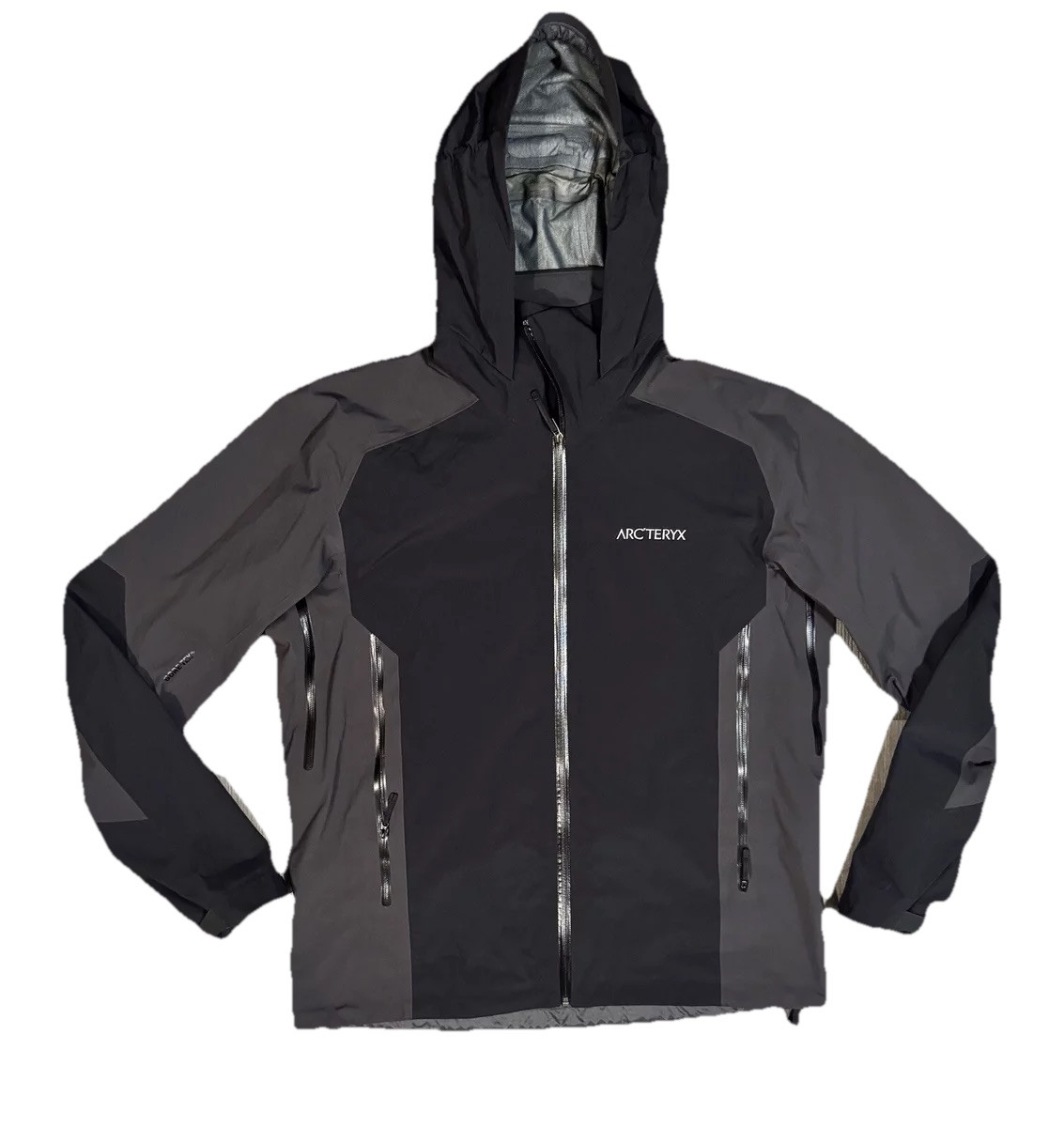 Giacca Arc'Teryx Stingray nera Gore Tex sci snowboard Recco escursionismo uomo XL