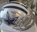 DaRon Bland Dallas Cowboys Signed Mini Helmet Beckett Witness Certified