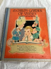 A Child’s Garden Of Verses Saalfield Robert Louis Stevenson Fern Bisel Peat