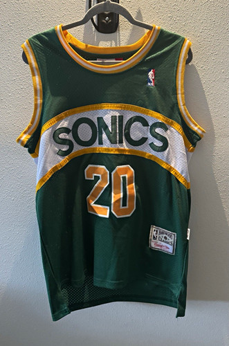 Mitchell & Ness NBA Seattle Supersonics Gary Payton #20 Green Jersey 40 (M)