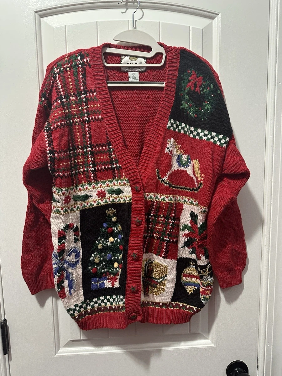 Christmas Cardigan Sweaters for Women for sale | eBay