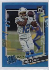 2023 Panini Donruss Optic Rated Rookie Aqua Prizm 81/299 Derius Davis #264 o8g