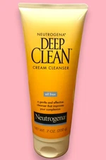 Neutrogena Deep Clean Oil-Free Daily Facial Cream Cleanser, 7 OZ