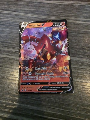 Volcanion V 025/198 Ultra Rare Chilling Reign Pokemon TCG NM/M