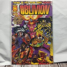 Oblivion #1 (Comico, 1996) NM - Art Adams cover Jack Herman Andrew Dimitt Trais