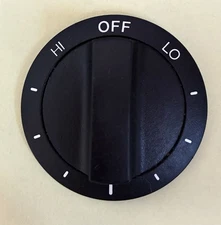 Whirlpool Range Oven Knob, Black  WP3183118  3183118  31831  ASMN
