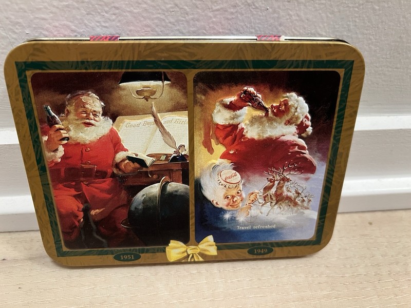 Nostalgia Playing Card Coca-Cola SANTA CLAUS 1949 1951 Two Sealed Decks 1997 New