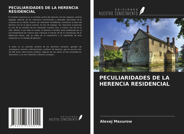 Alexej Maxurow | Peculiaridades DE LA Herencia Residencial | Taschenbuch (2021)-image