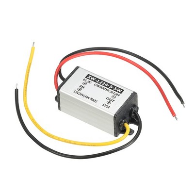 DC 12V 24V bis DC 5V 1A 5W Leistung Wandler Regulator Aluminium Schale