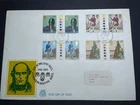 GB 1979Rowland Hill- Peter Scot Traffic Gutter Pair First Day Cover.