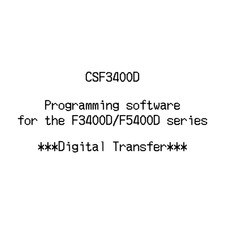 Icom CSF3400D CPS Programming Software for F3400D F4400D F5400D F6400D Radios