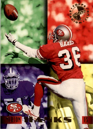 1995 Stadium Club Members Only 50 #22 Merton Hanks San Francisco 49ers
