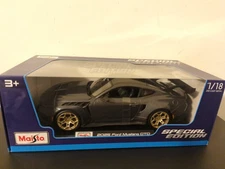1/18 Maisto 2025 Ford Mustang GTD Gray  Special Edition