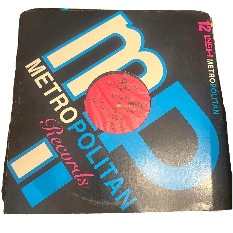 Chandra – Girl In The Picture 12” 1995 Freestyle (MRC 4508) Metro NYC  - Image 2 of 4