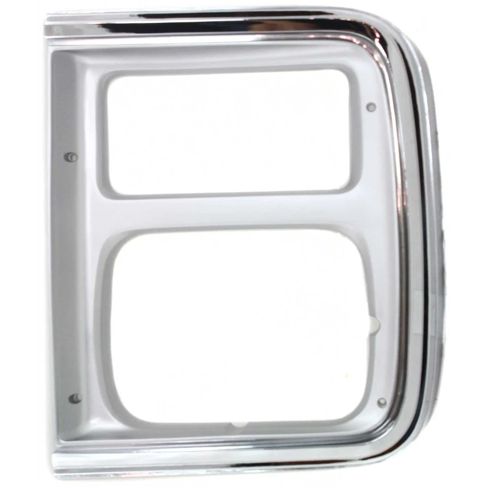 Par de biseles de faros para puertas de faros conjunto de 2 conductores y pasajeros Foto 2 de 4