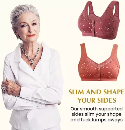 Damen-BHs Lisa Charm Gänseblümchen BHs vorne Druckknöpfe bequem volle Abdeckung BHs - Bild 21 von 38
