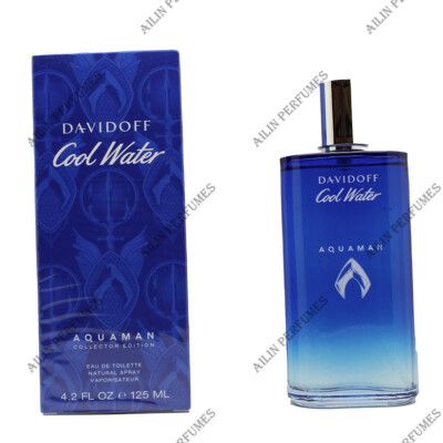 COOL WATER AQUAMAN *Collector Edition* by Davidoff 4.2oz EDT spray men (Vintage)