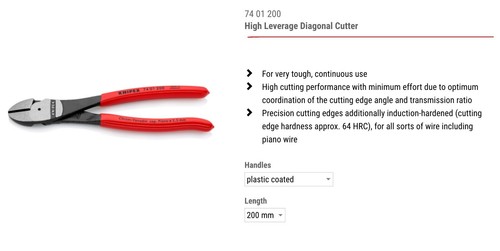 Knipex Pliers, made in Germany. Choose from the drop list - Picture 9 of 18