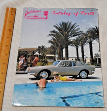 Studebaker Of Ca California Parts And Accessories Catalog 1998 Plus Avanti