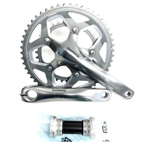 Shimano-RS-500-11-Speed-Mid-Compact-Road-Double-Crankset-52-36t-170-mm-New-w-BB