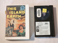 THIS ISLAND EARTH BETA BETAMAX TAPE IN CLAMSHELL JEFF MORROW FAITH DOMERGUE